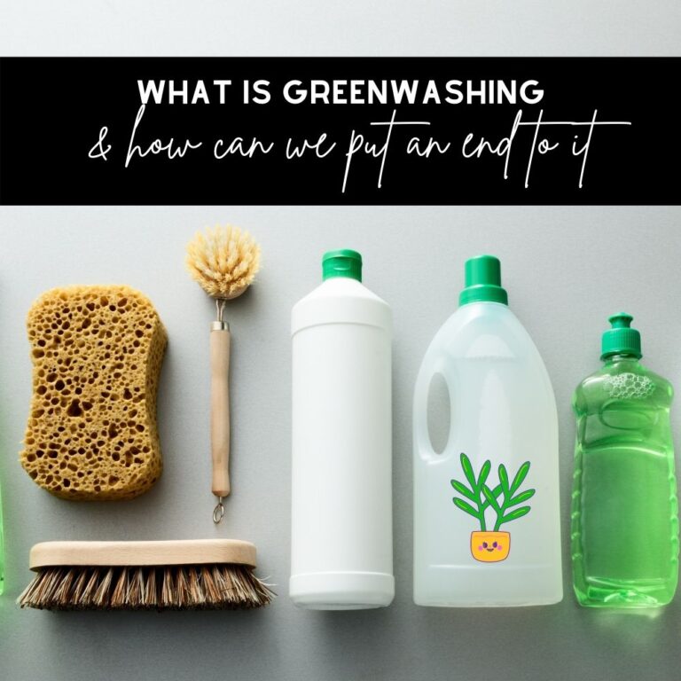 What Is Greenwashing and How We Can Put An End To It | Coffee Addict Mama