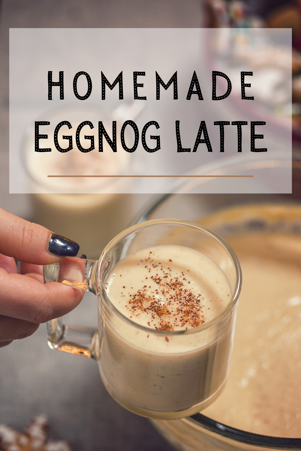 Homemade Eggnog Latte Recipes | Coffee Addict Mama
