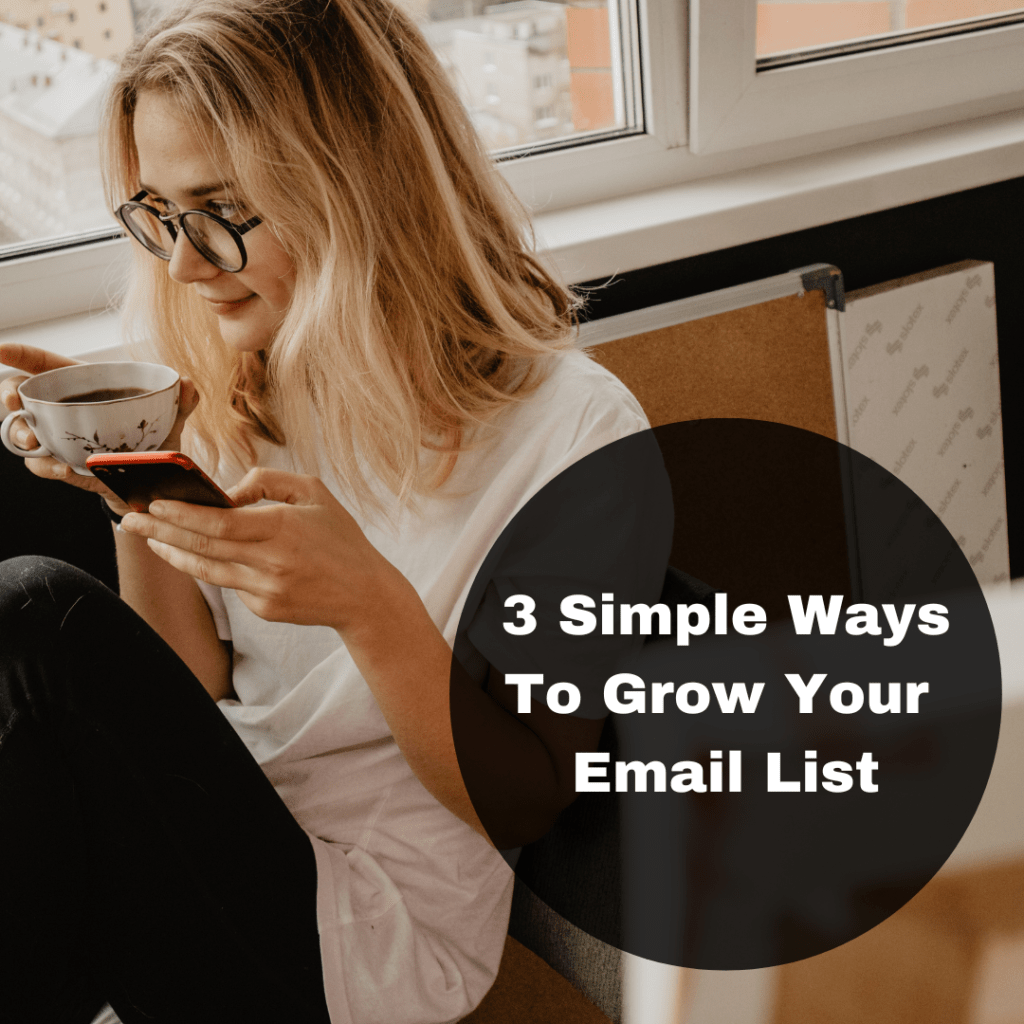 how to grow email list
