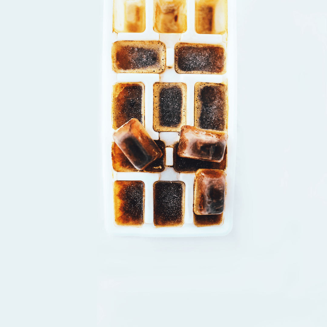 ice cube coffee